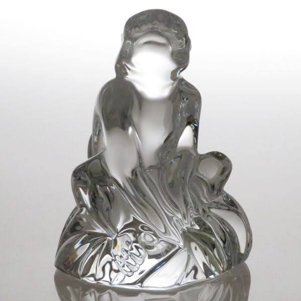 バカラ フィギュリン ○ 置物 サル 座り オーナメント クリスタル