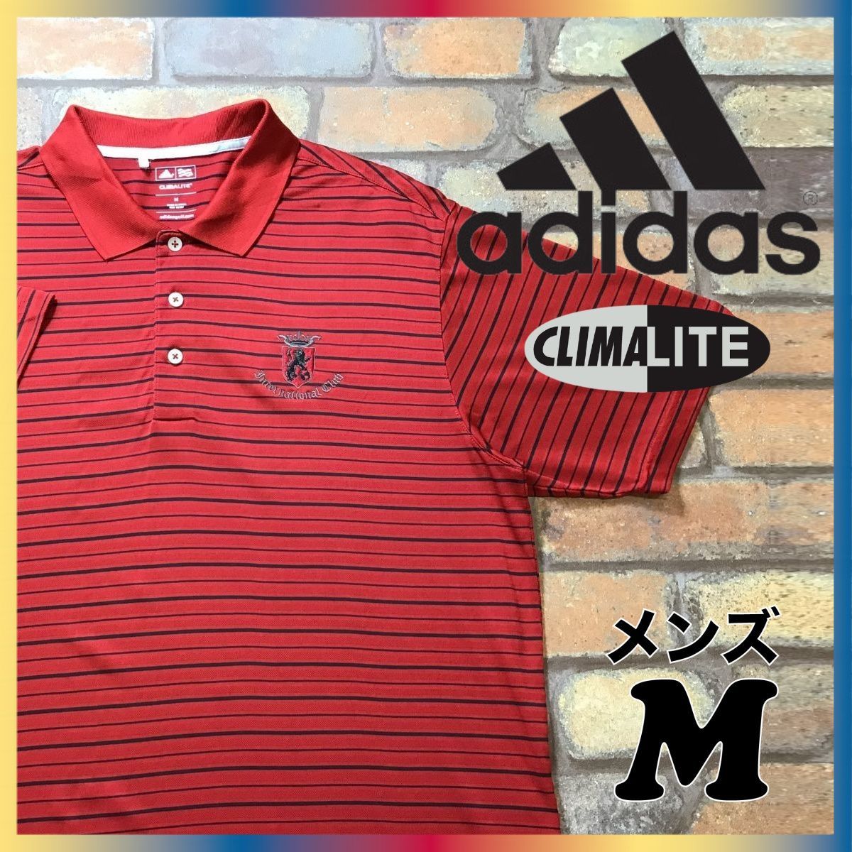 美品☆ME4-908☆USA直輸入☆インターナショナルクラブ☆【adidas