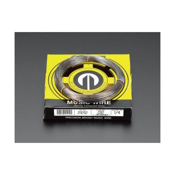 【新品・７営業日以内発送】【個人宅配送】【即納在庫品】エスコ EA951-0.3A 0．356mm /450ｇミュージックワイヤー EA9510.3A【キャンセル】【沖縄離島販売】