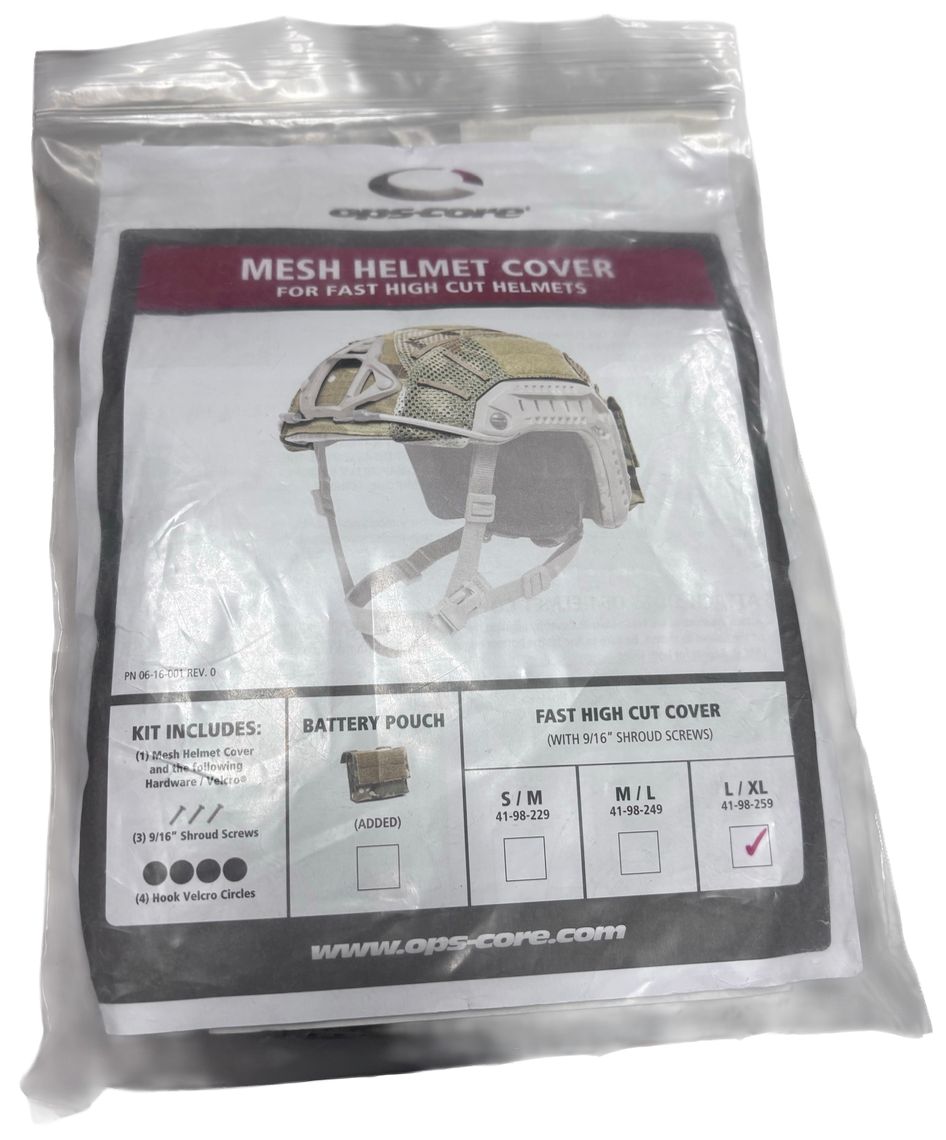 OPS-CORE MESH HELMET COVER
