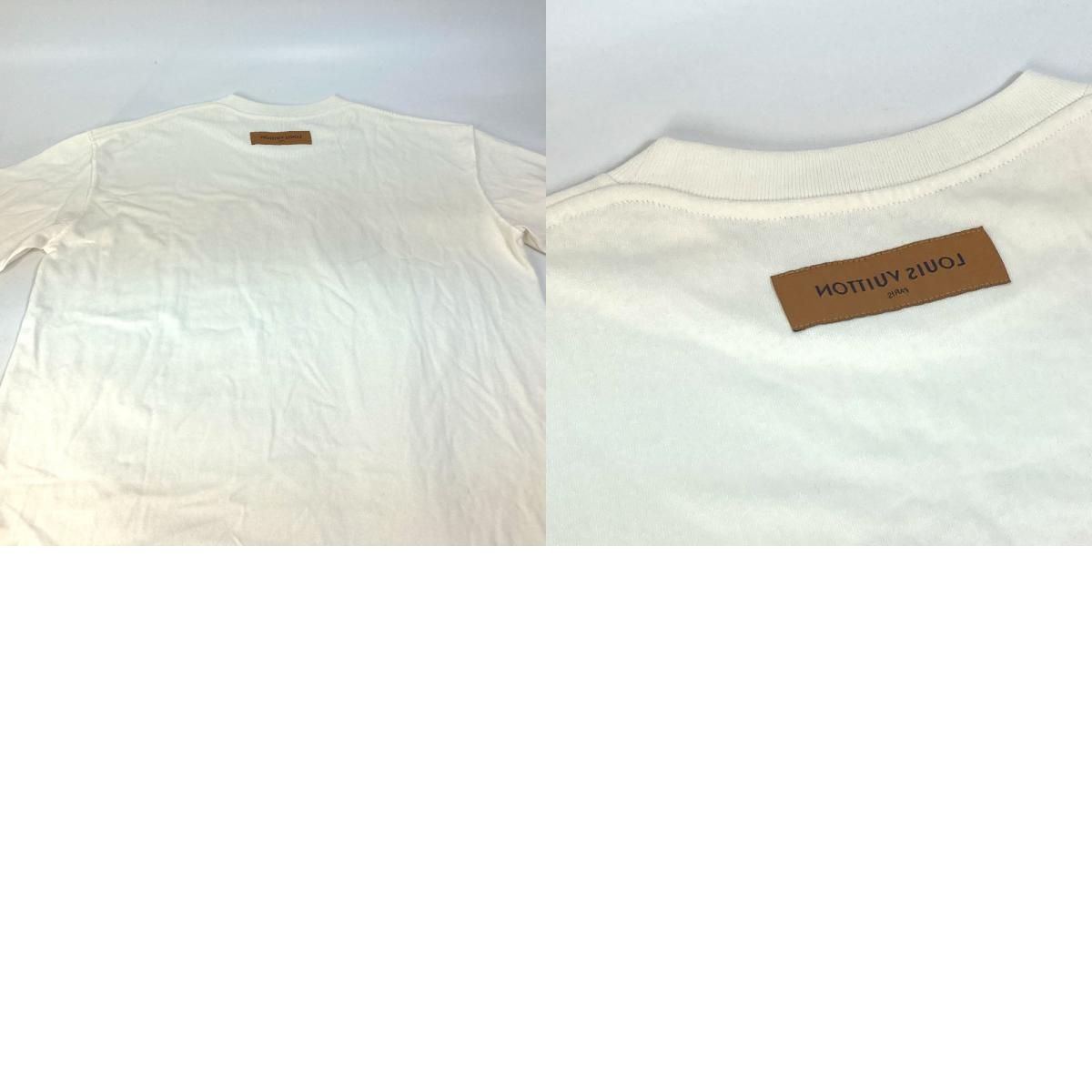 Louis Vuitton 総柄 カラフルレインボー 半袖 Tシャツ プリントショートスリーブコットンTシャツ ｜ルイ・ヴィトン