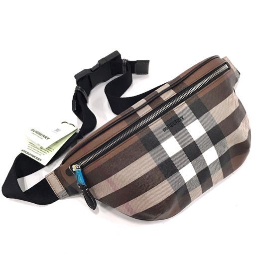 |♥ バーバリー BURBERRY BU-8052806 ボディバッグ ウエストバッグ ノバチェック 鞄 ポーチ スモールバッグ セカンドバッグ メンズ レディース ユニセックス ブランド 6325759