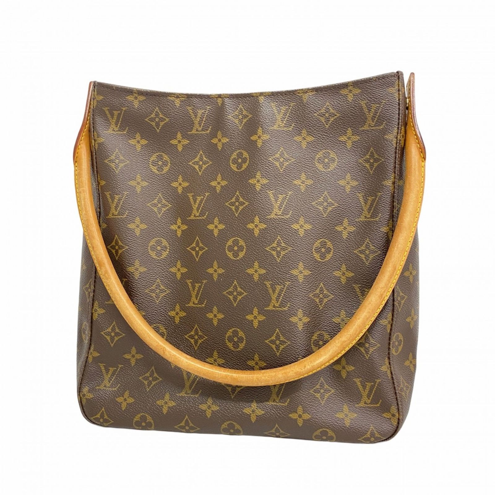 ルイ ヴィトン Louis Vuitton ルイ ヴィトン ショルダーバッグ モノグラム ルーピングGM M51145 ブラウンレディース