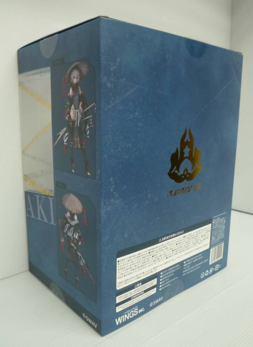 開封品】初秋 「和装TechGear」 1/7 PVC＆ABS製塗装済み完成品【箱やや