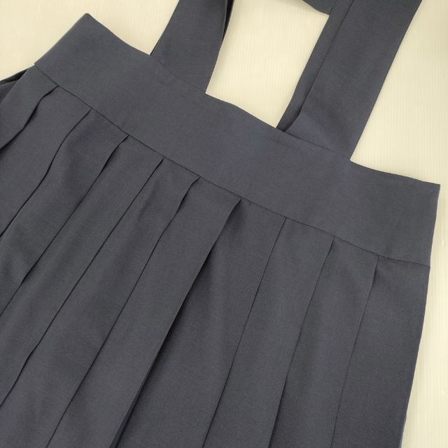 mizuiro-ind プリーツジャンパースカート ワンピース スカート ネイビー レディース ミズイロインド 5-0914M∞ GULLKHAN_COM