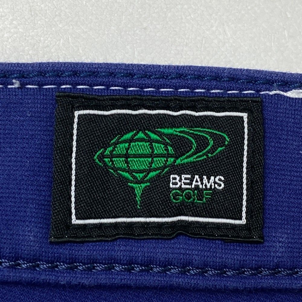 サイズ：L BEAMS GOLF ビームスゴルフ ×Lee ストレッチ ロングパンツ  ブルー系 [240101450654] ゴルフウェア メンズ ストスト サイズ：L BEAMS GOLF ビームスゴルフ ×Lee ストレッチ ロング