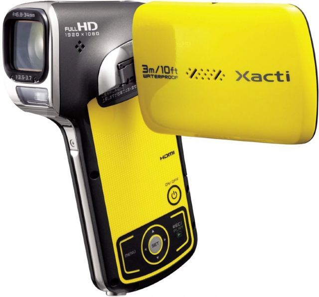 SANYO デジタルムービーカメラ Xacti CA100 Y イエロー DMX