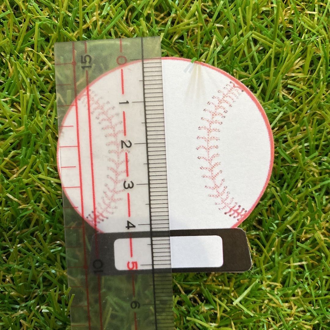 【専用です】野球ボールメッセージカード1300枚(4.8㎝サイズ) 野球 メッセージカード(ボール台付き型)40枚 - メルカリ