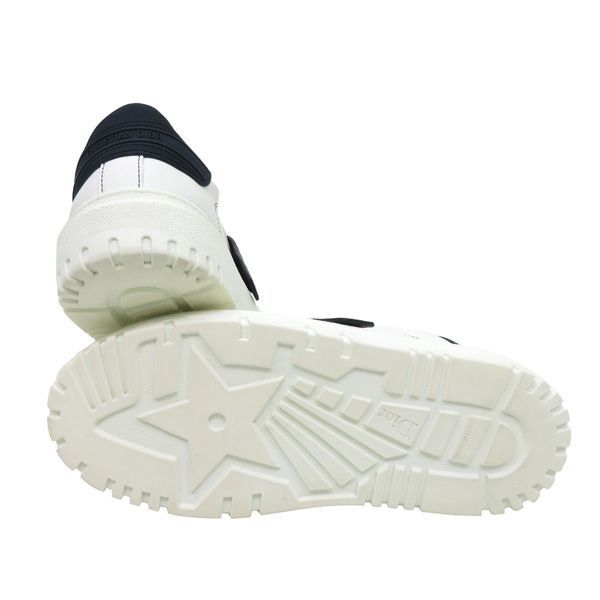 美品 クリスチャン ディオール DIOR-ID シグネチャー ロゴ レザー 