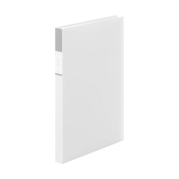 （まとめ）キングジム FAVORITESクリアーファイル(透明) A4タテ 40ポケット 背幅24mm 透明 FV166TWトウ 1冊 〔×10セット〕