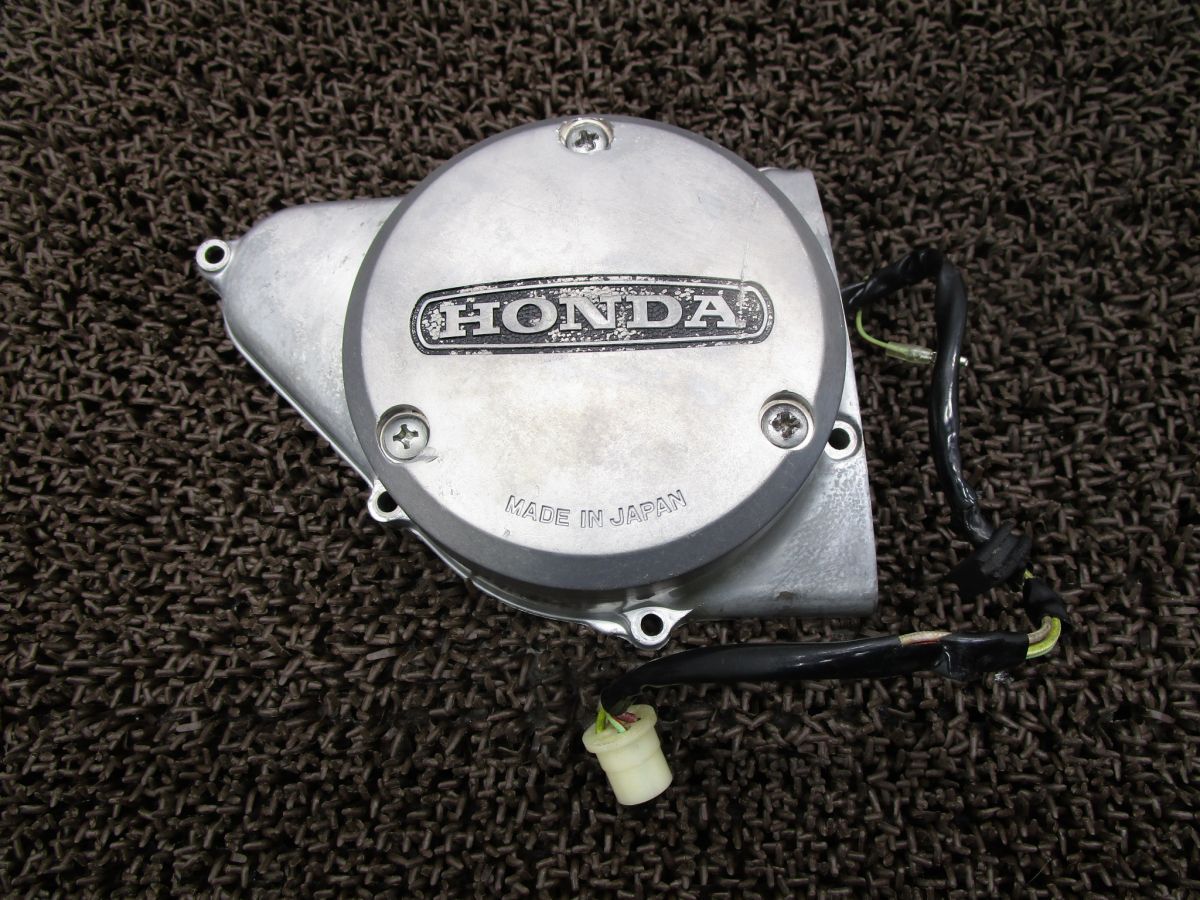 CB350 エクスポート ジェネレーターカバー ▲A5460 フライホイール ダイナモ CB350 ホンダ CB350E キャブ車 EXPORT