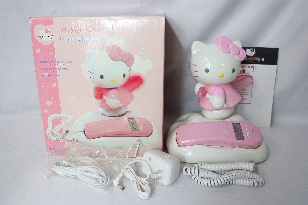 超貴重品！】ハローキティフラッシュテレホン 超貴重品！】ハロー