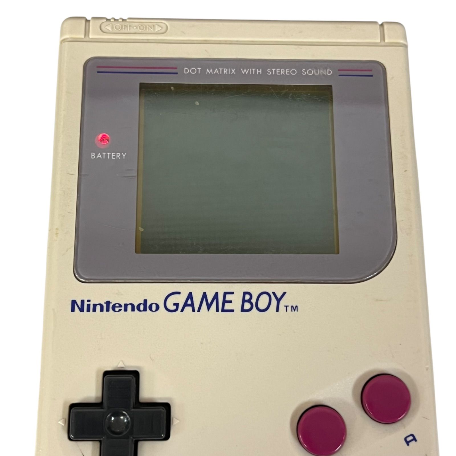 管30038】ジャンク品 ゲームボーイ 本体 DMG-01 初代 通電確認済み 