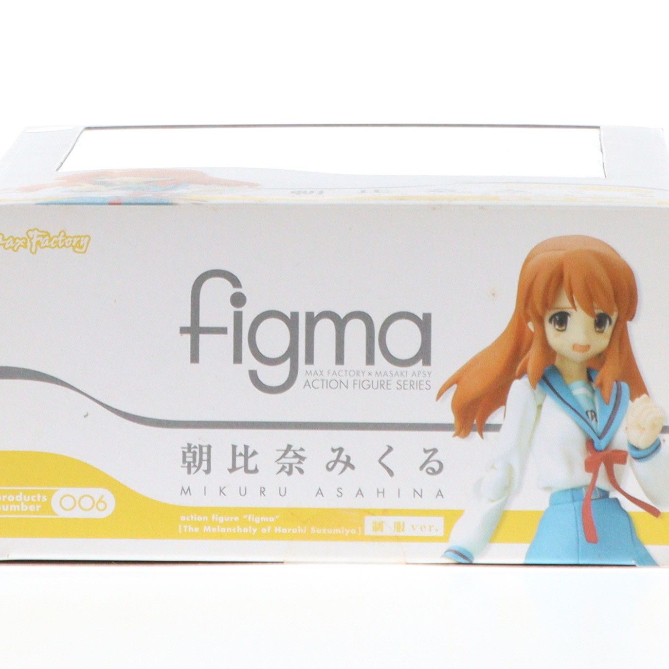 figma(フィグマ) 006 朝比奈みくる(あさひなみくる) 制服ver. 涼宮ハルヒの憂鬱 完成品 可動フィギュア マックスファクトリー