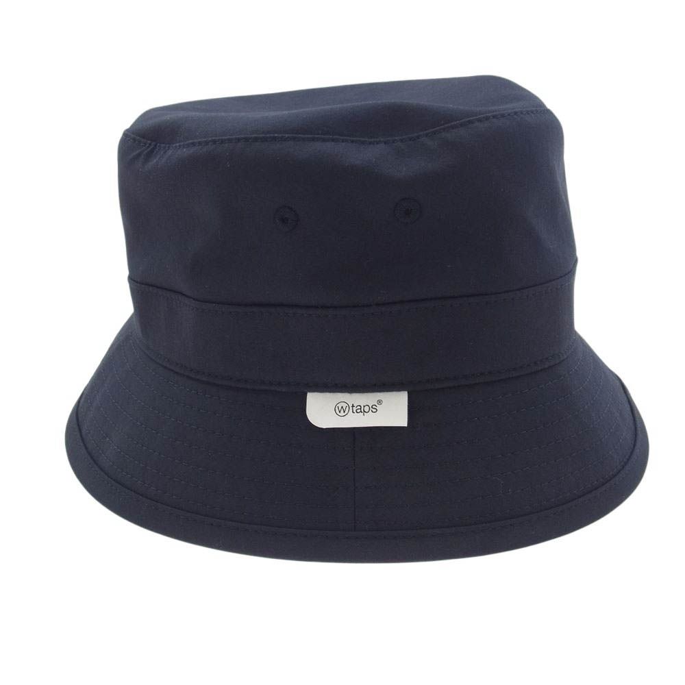 美品WTAPS BUCKET HAT NAVY 231HCDT-HT04 WTAPS(ダブルタップス) バケットハット231HCDT-HT04 231HCDT