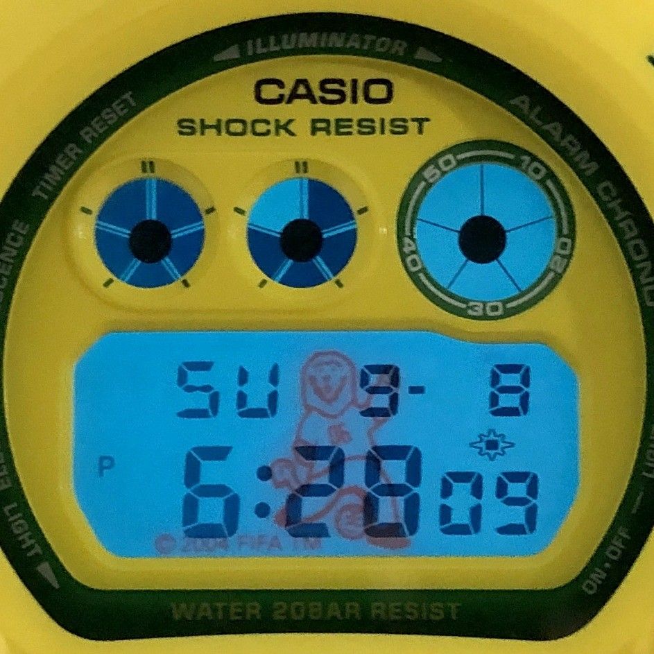 G-SHOCK - 【未使用品】G-SHOCK  2006年ドイツW杯限定モデル DW-6900WCJ-9 ワールドカップ2006 ドイツ大会 公式ライセンス