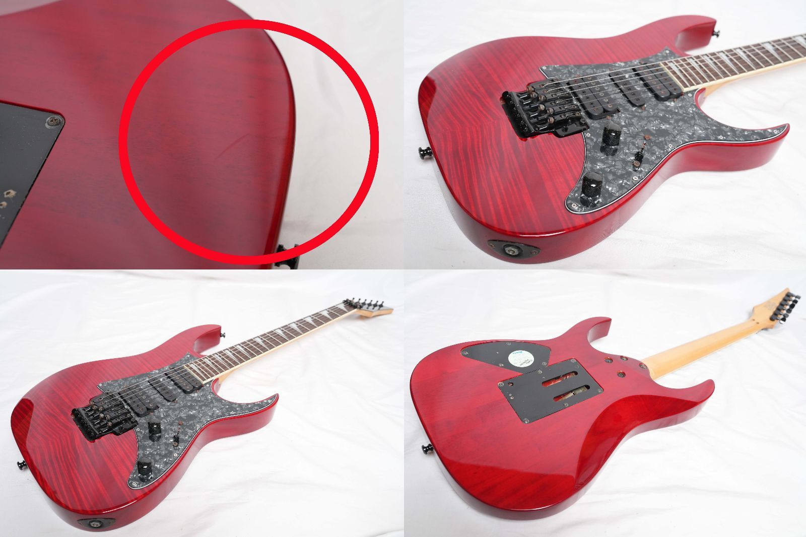 Ibanez GiO エレキギター HSH 赤 レッド ストラト