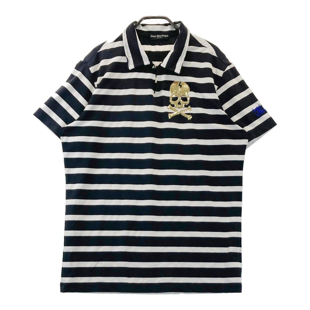 サイズ：3 DANCE WITH DRAGON ダンスウィズドラゴン 半袖ポロシャツ