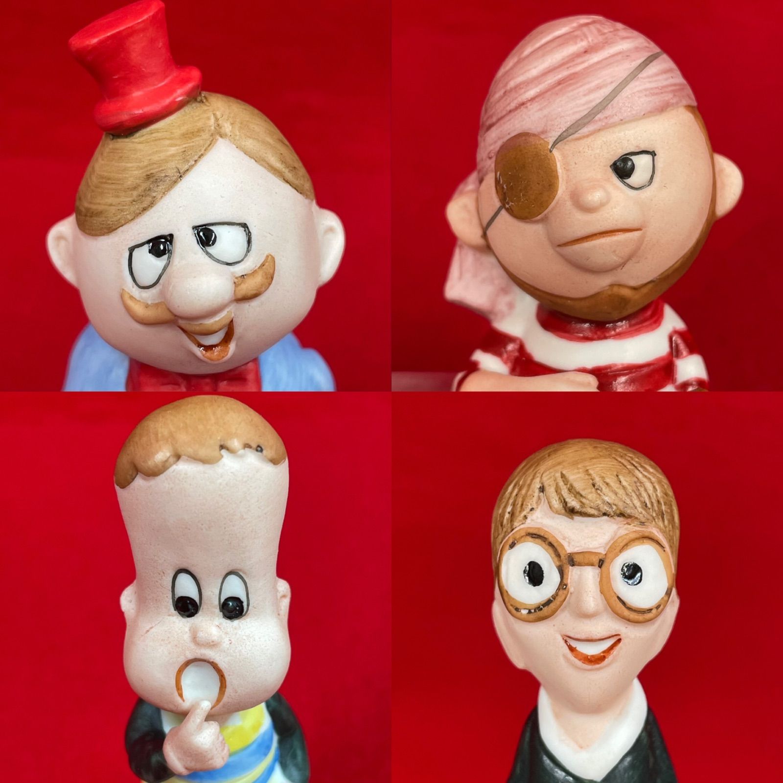 希少】ひょっこりひょうたん島 陶器人形 人形劇団ひとみ座 発行ひとみ