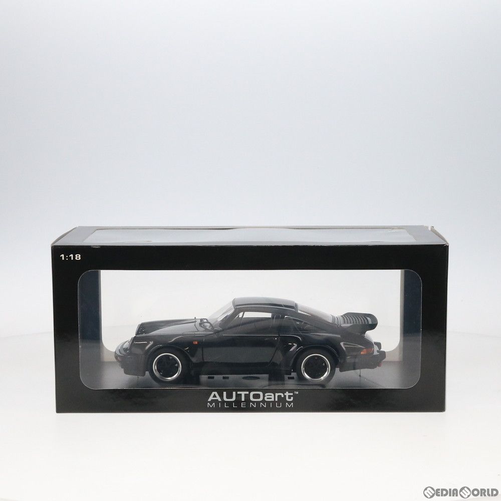 Porsche - ポルシェ 911(930) 3.3 ターボ(ブラック) 1/18 完成品 ミニカー(77981) AUTOart(オートアート) ポルシェ 911(930) 3.3 ターボ(ブラック) 1/18 完成品 ミニカー