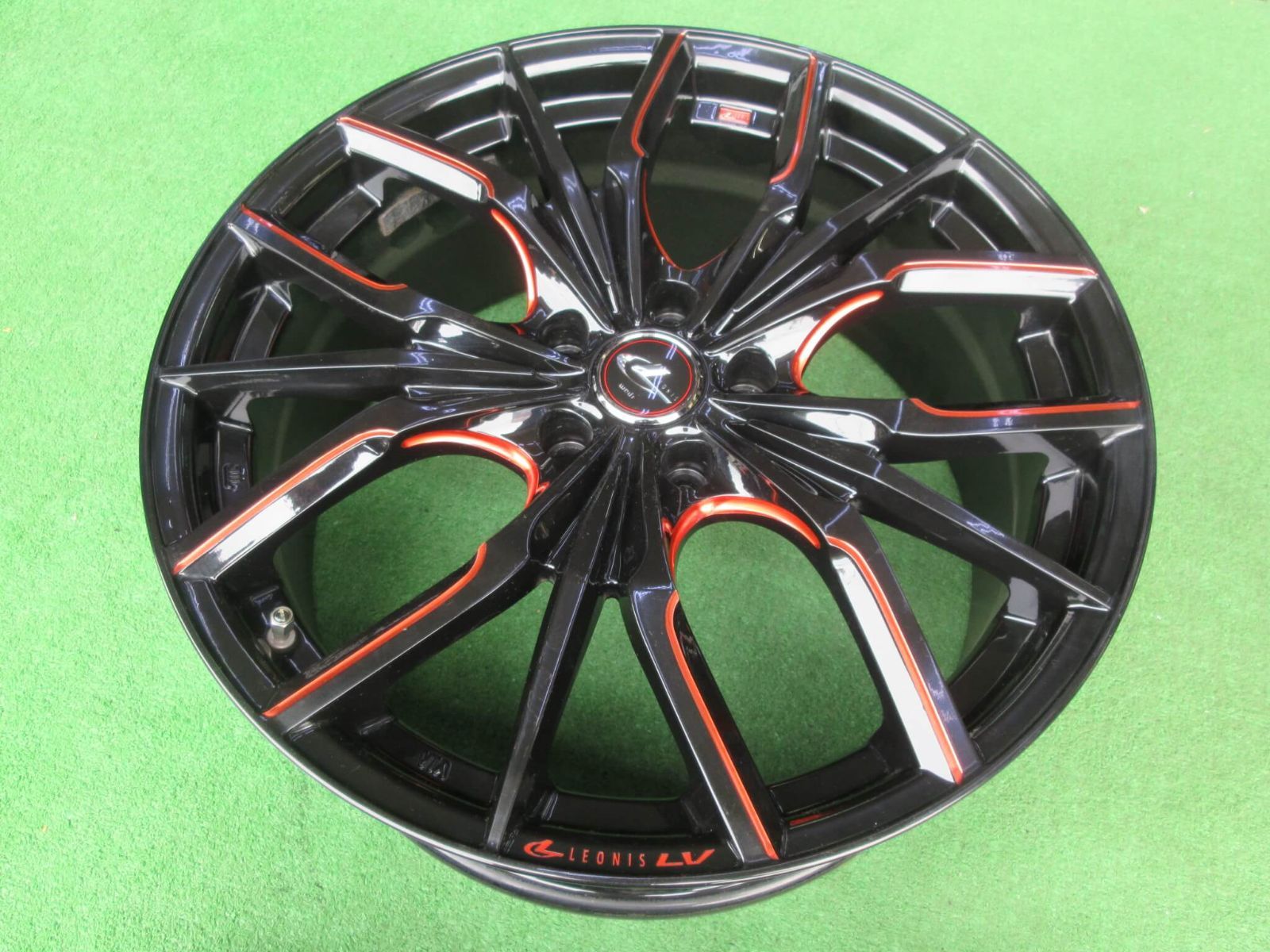 weds レオニス 18インチ 7J+53通し Weds Leonis 18インチ 7J+53 アルミホイール weds レオニス 18