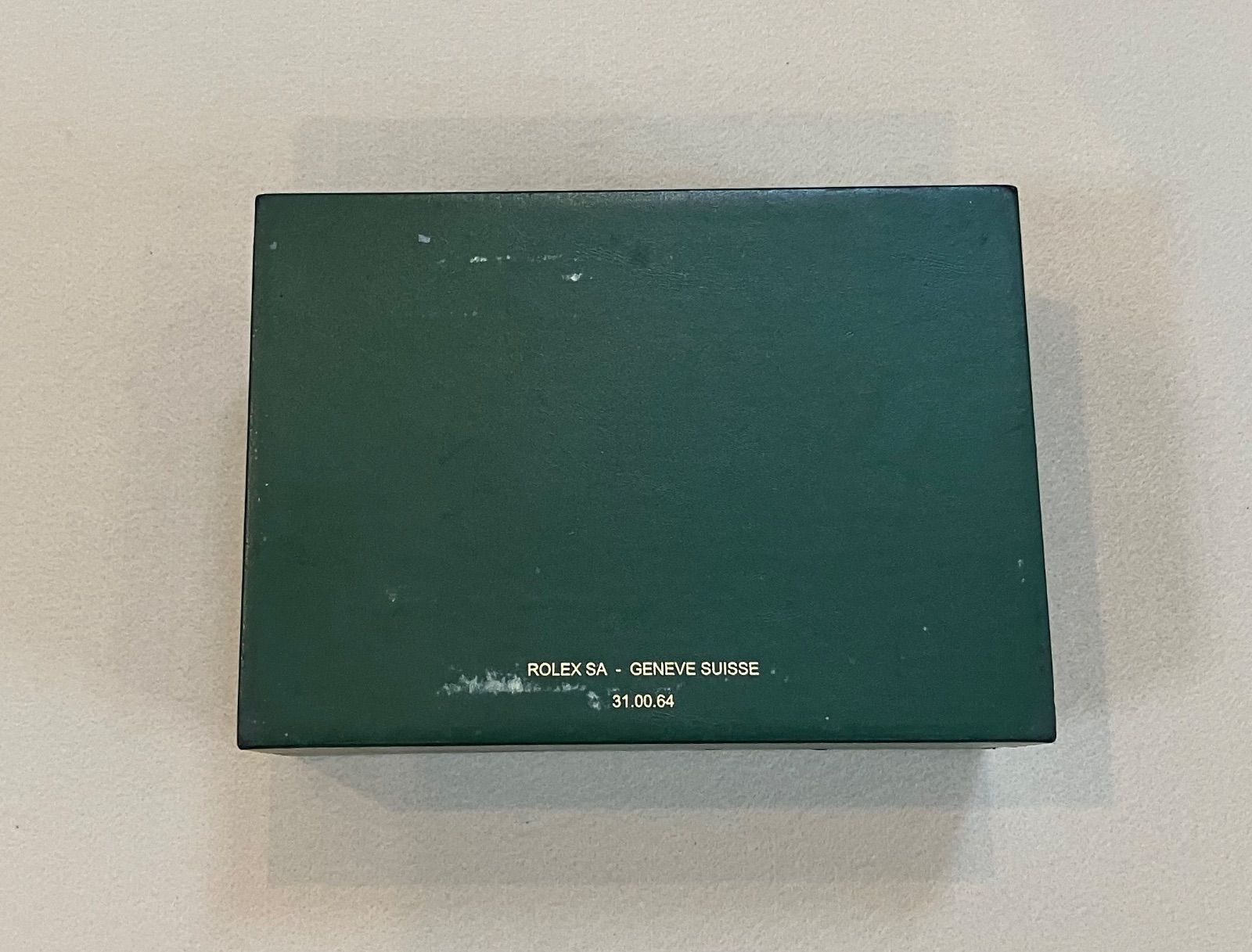 ROLEX グリーンレザー風ボックス 空箱 楽天市場】ROLEX ロレックス 新型 箱 保存箱 空箱 外箱 内箱 グリーン