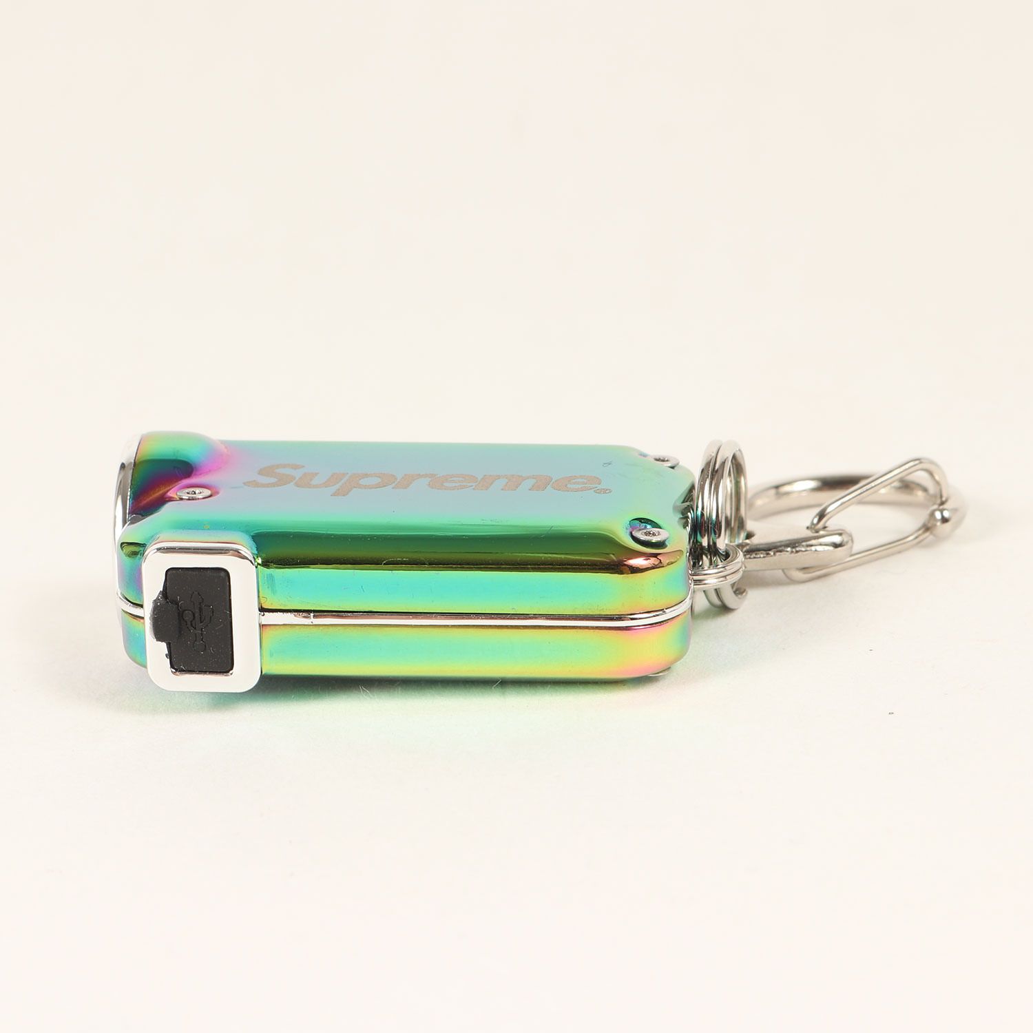 美品】Supreme シュプリーム NITECORE ミニライト キーチェーン