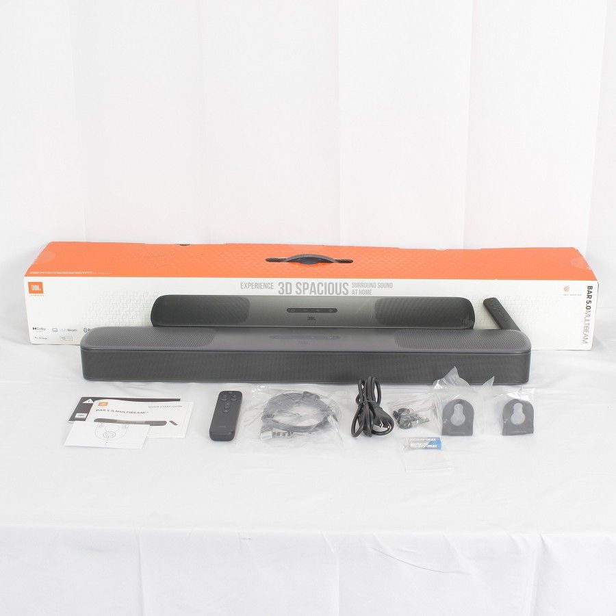 美品】JBL BAR 5.0 MultiBeam JBLBAR50MBBLKJN ブラック Dolby Atmos 
