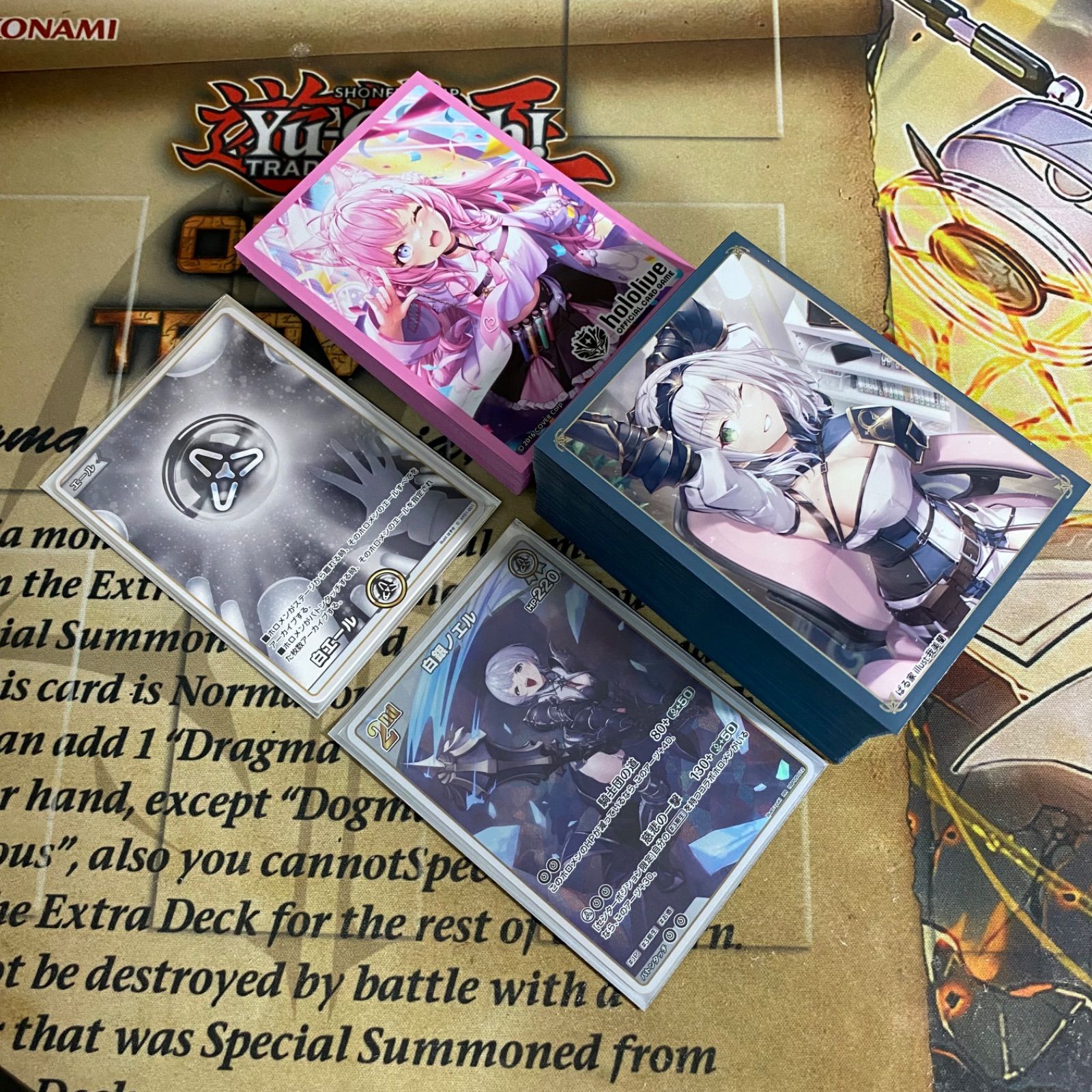 ノエぺこ デッキ 兎田ぺこら 白銀ノエル ホロカ ホロライブ