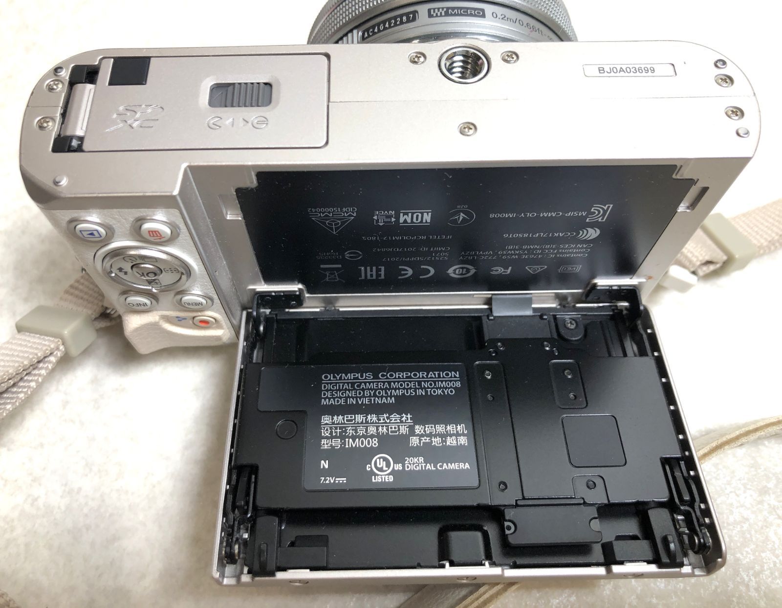 【ジャンク品】Olympus pen e-pl9 カメラ　ミラーレス 一部ジャンク品】箱無し OLYMPUS PEN E-PL9 ミラーレスカメラ