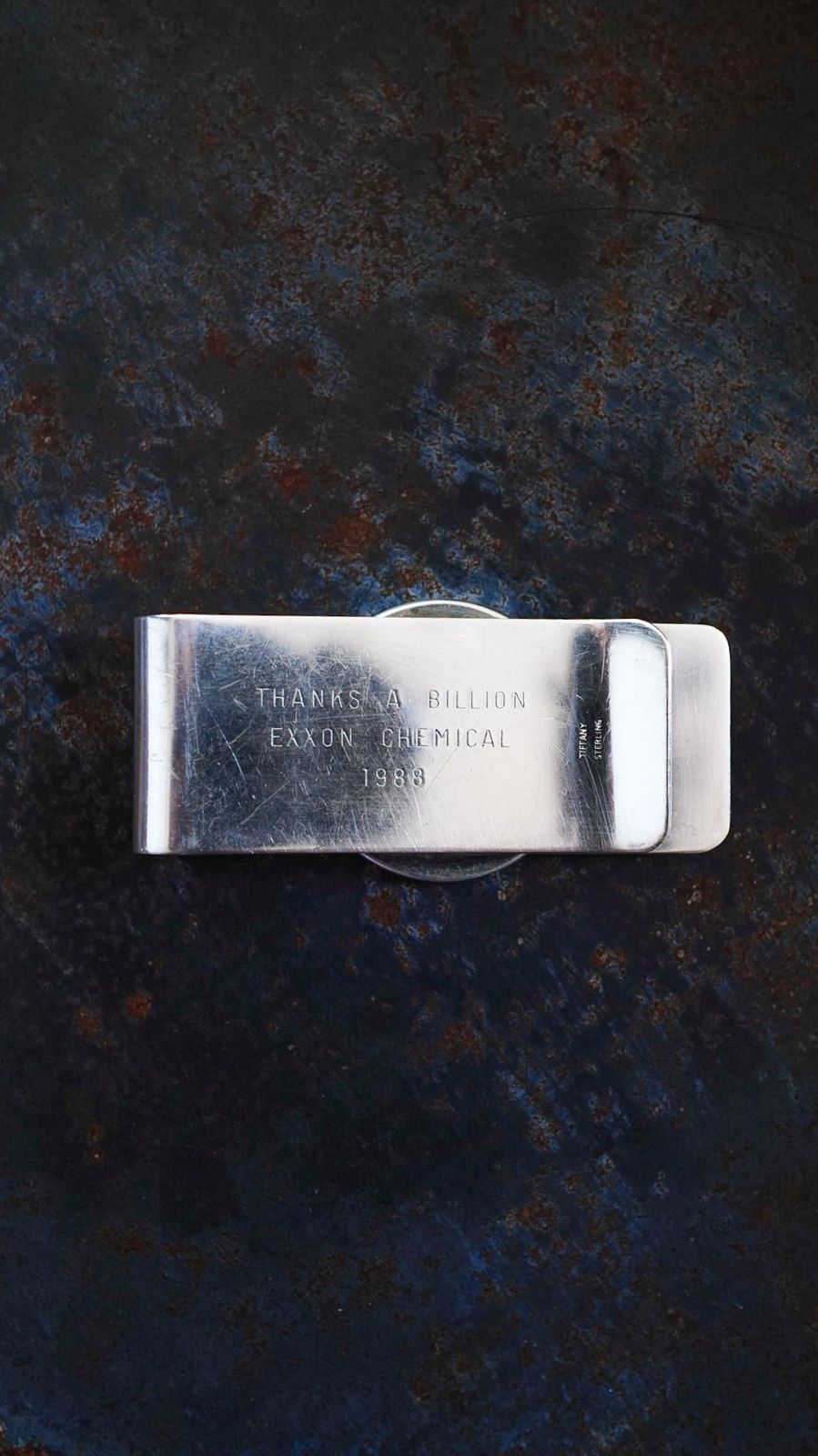 tiffany vintage 1988 one dollar マネークリップ 1988】TIFFANY&Co. ティファニー 1ドル コイン マネー クリップ