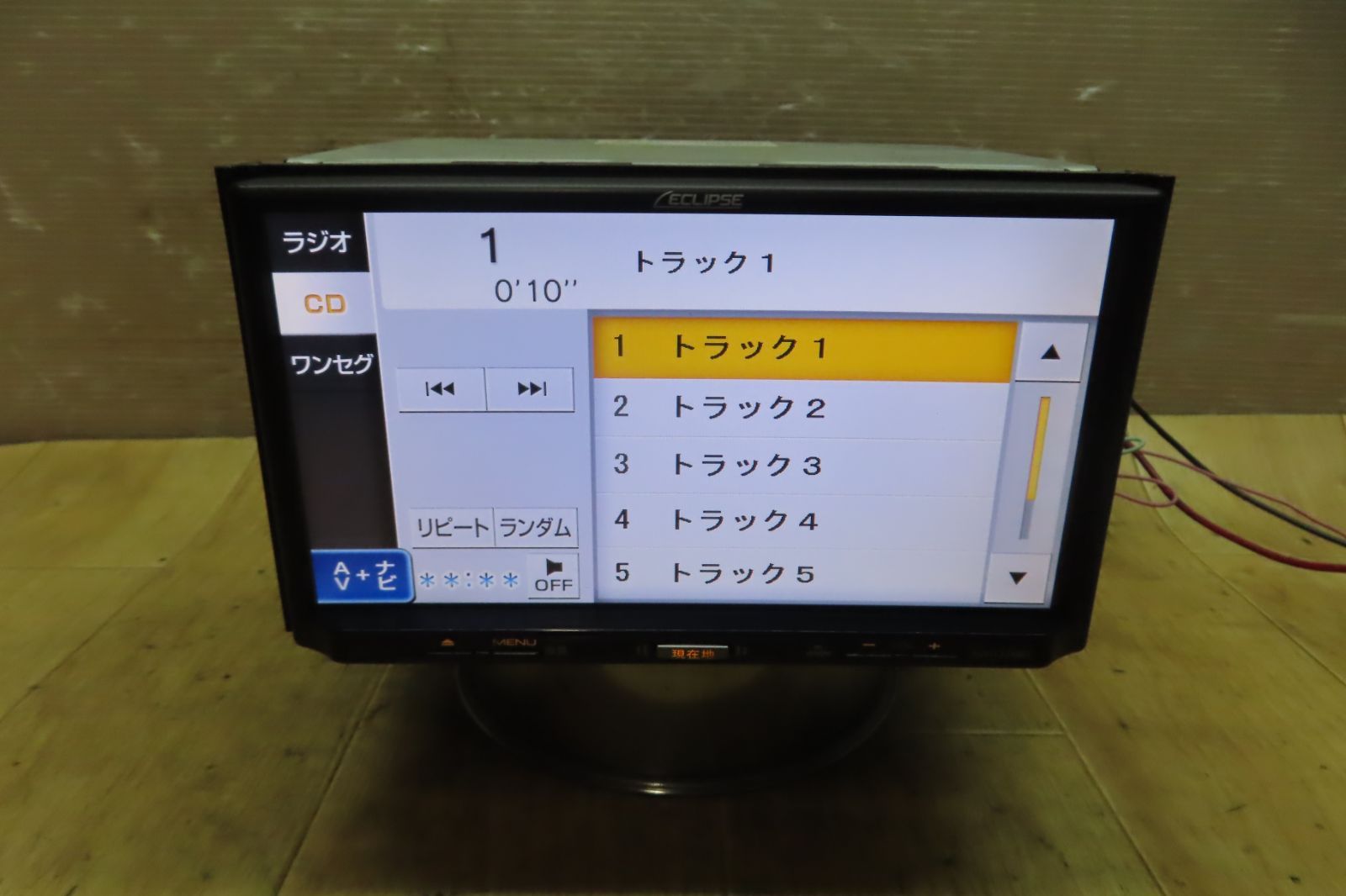 地デジTVワンセグ内蔵 CD再生OK