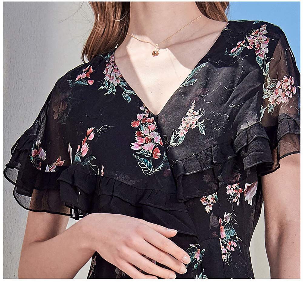 シルクリネンドレス