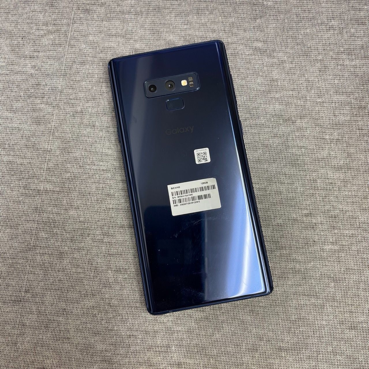 Samsung Galaxy Note 9 ブルー AU SIMフリー 送料無料 ムスビー｜Samsung Galaxy Note 9 ブルー AU SIMフリー 送料無料