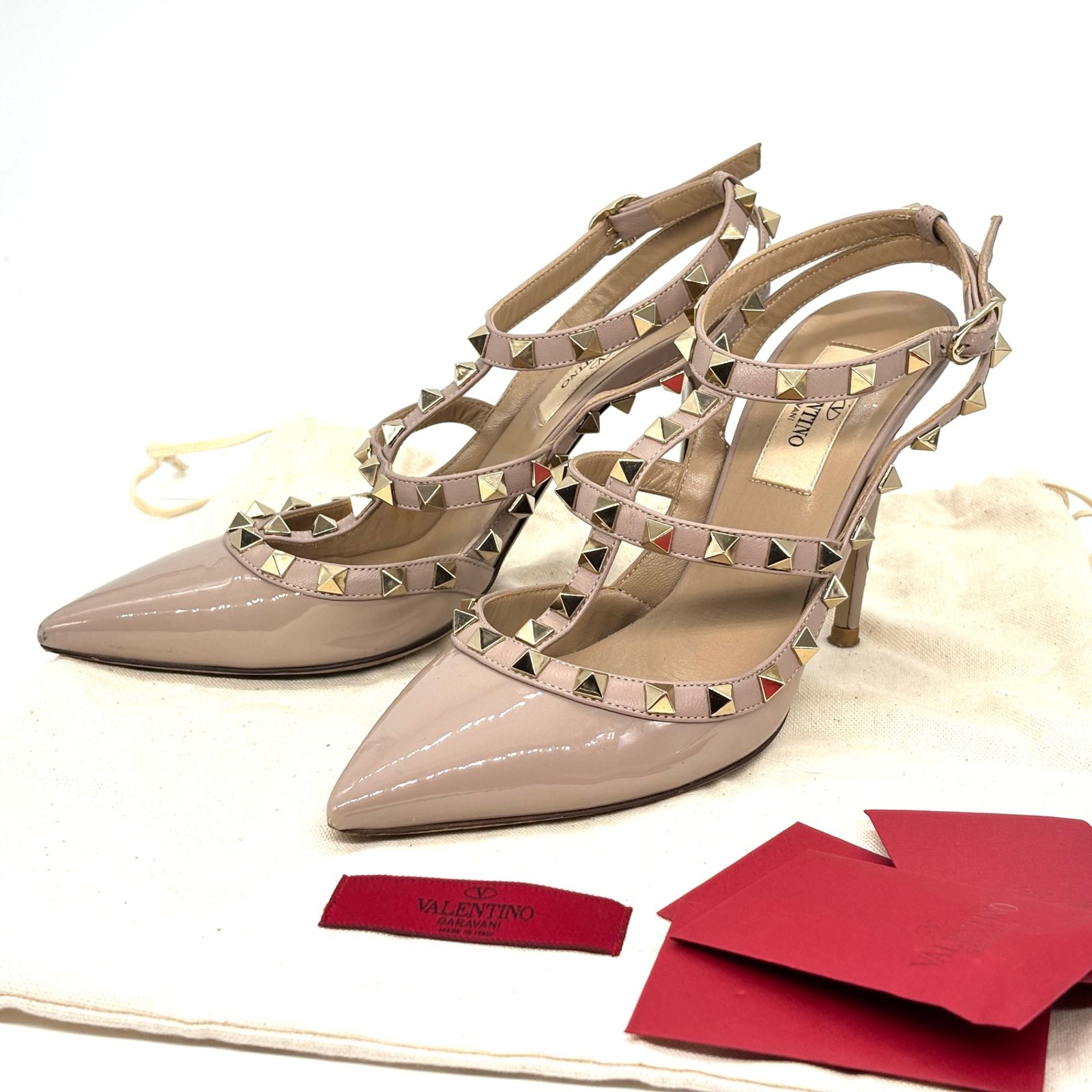 【極美品】ヴァレンティノ ロックスタッズ　パンプス 36 極美品 VALENTINO ヴァレンティノ ロックスタッズ ハイヒール パンプス
