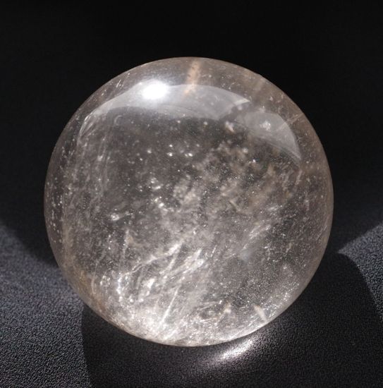 ［お値下げ］天然水晶玉　約45mm 水晶 丸玉 45mm 水晶玉 一点物 141-6097 : 天然石