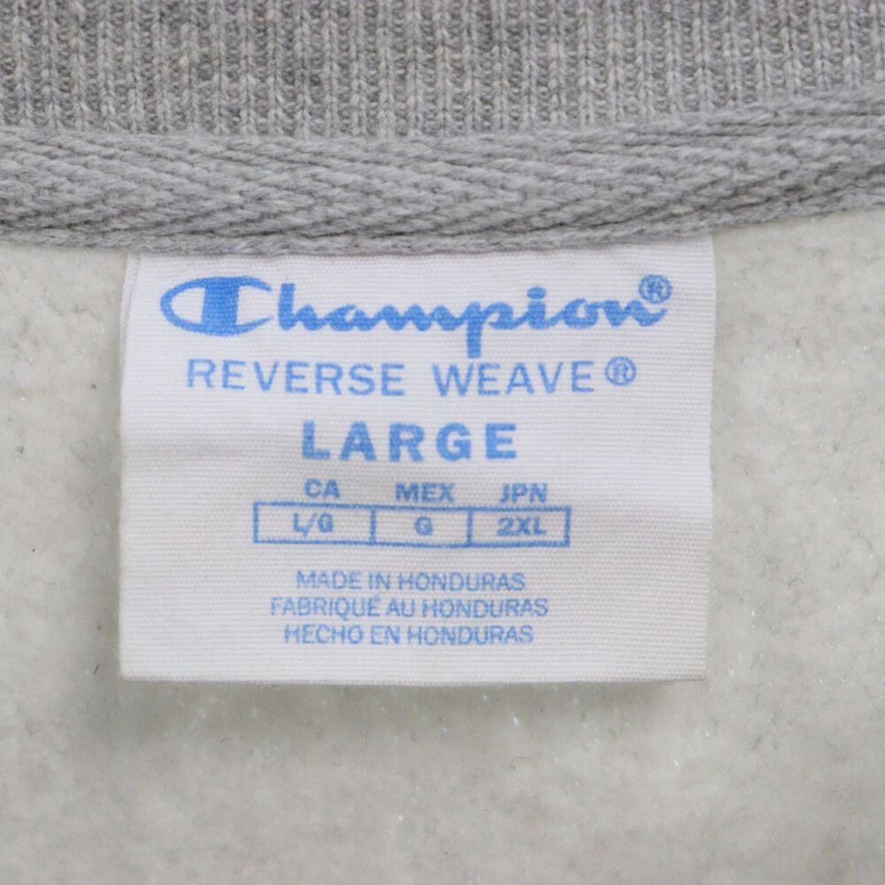 CHAMPION (チャンピオン) ×MOMA REVERSE WEAVE モマ リバースウィーブ スウェットトレーナー グレー