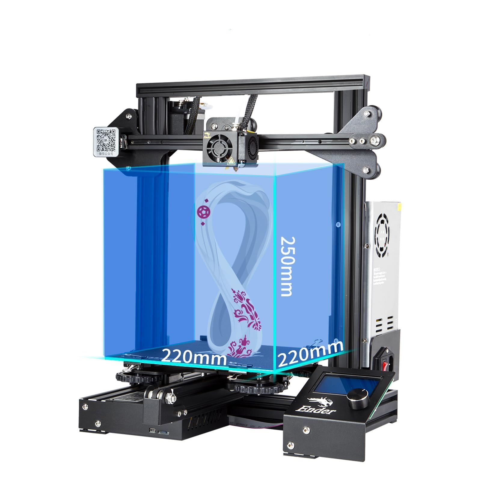 在庫処分】Creality Ender 3 3Dプリンター 高精度印刷サイズ