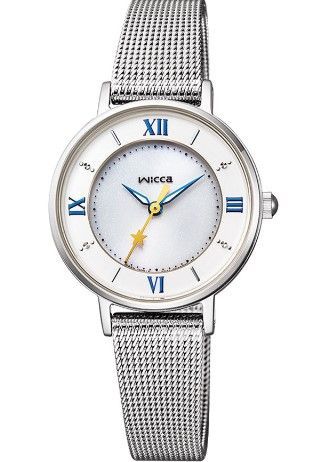 CITIZEN 腕時計 wicca(ウィッカ) ソーラーテックメッシュバンド
