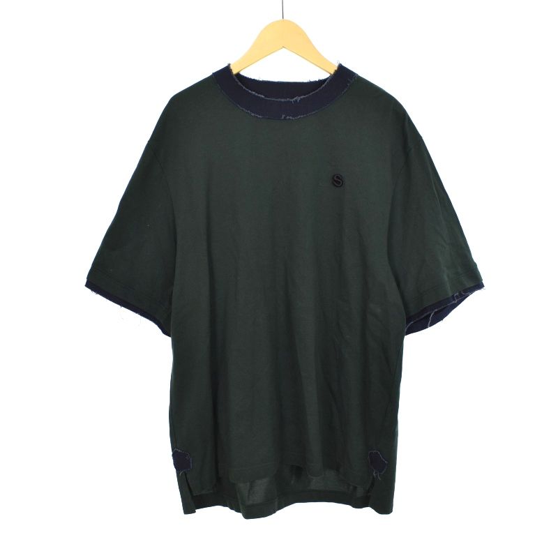 Sacai 半袖Tシャツ 22-02739M グリーン サイズ3 Sacai 半袖Tシャツ 22-02739M グリーン サイズ3 - メルカリ