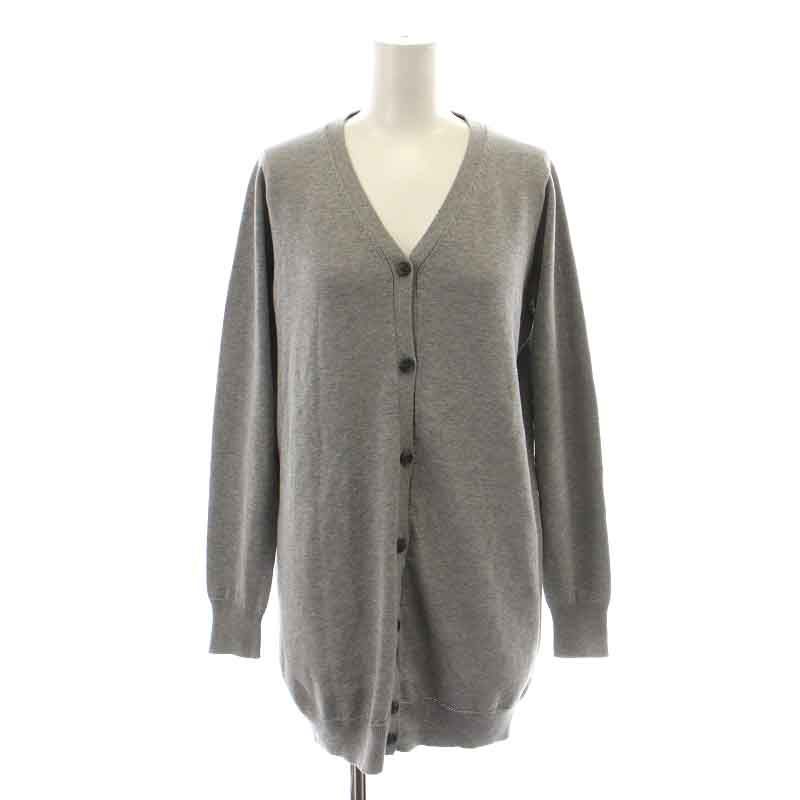 最高の ミューズ ドゥーズィエム 白 M カーディガン Silk 19SS クラス カーディガン