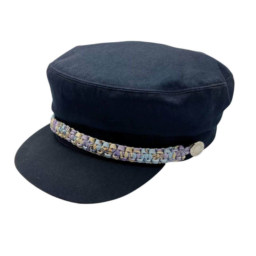 エルメス セリエ ドーヴィル キャスケット キャンバス