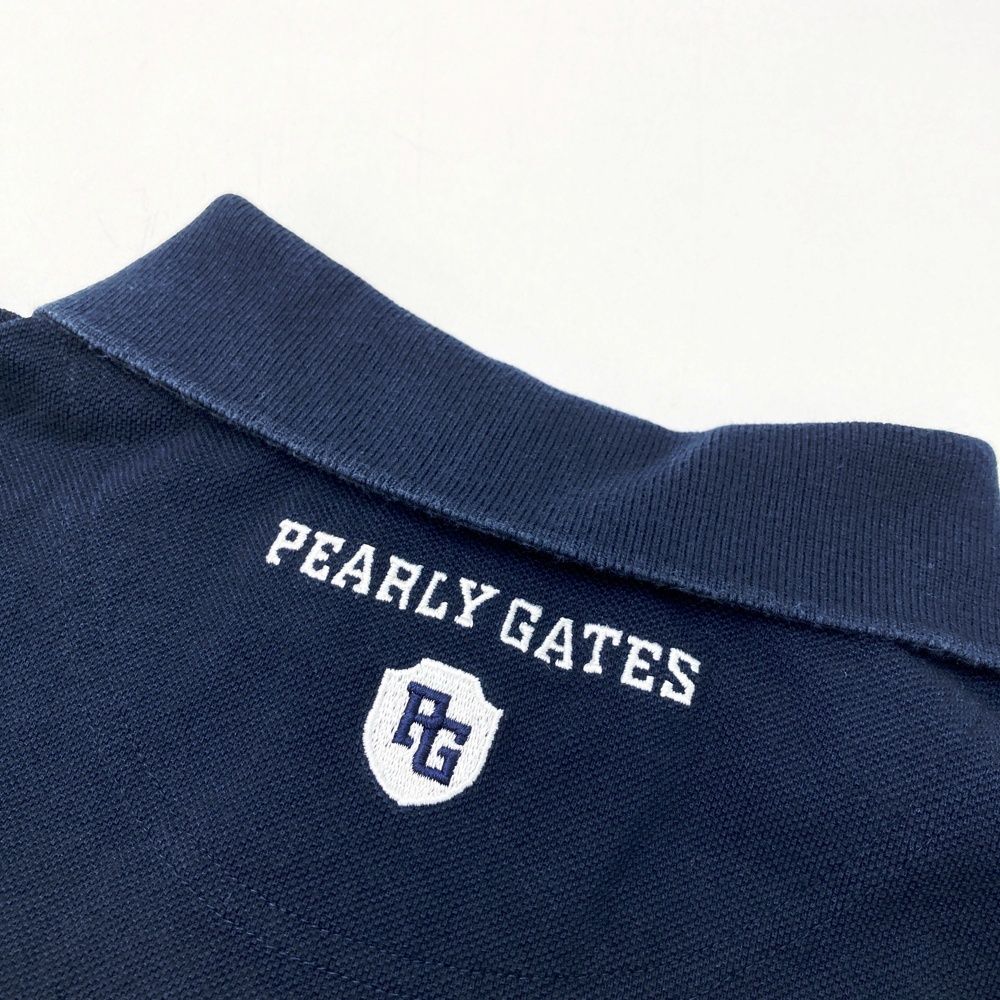 新品未使用タグ付き♪PEARLY GATES 30周年ポロシャツ ネイビー 0 PEARLY GATES 30周年ネイビー ポロシャツ PEARLY GATES パーリー