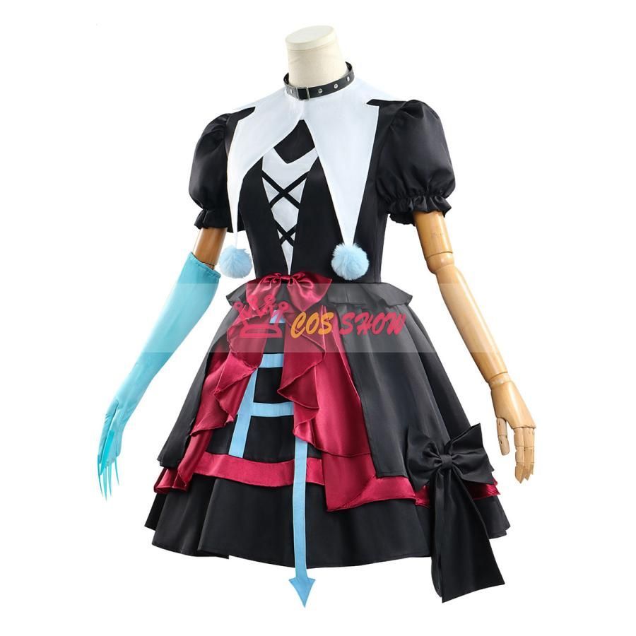 エギーパーティー ホラーナイト ステラ コスプレ衣装 ウィッグ追加 仮装 イベント クリスマス ハロウィン ステージ 文化祭 学園祭 プレ