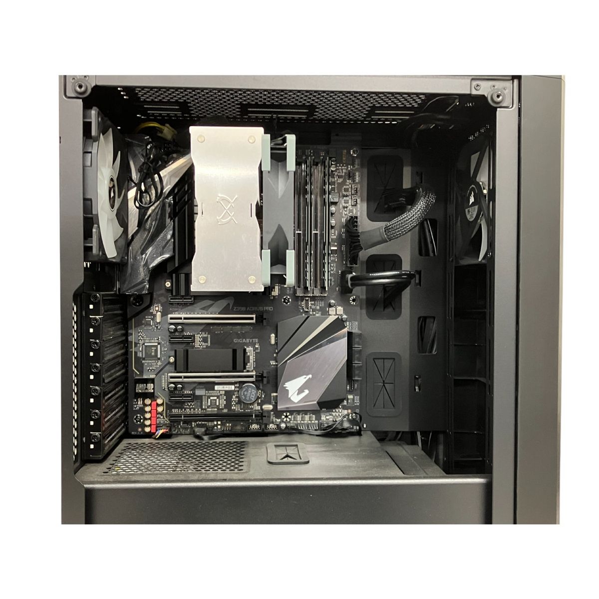 自作デスクトップPC（ストレージ無し） 自作 OSなし デスクトップPC メモリ16GB M.2 SSD 256GB M/B Z390