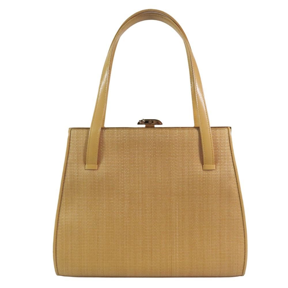 COMTESSE ホースヘア ハンドバッグ グリーン ゴールド金具 ジャッキー COMTESSE】ハンドバッグ ゴールド金具 ホースヘア グリーン