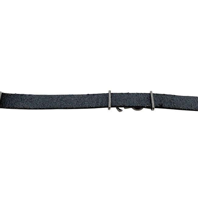 SAINT LAURENT カサンドラレザーブレスレット ブラック サンローラン ブレスレット ブラック カサンドラ 美品 レザー
