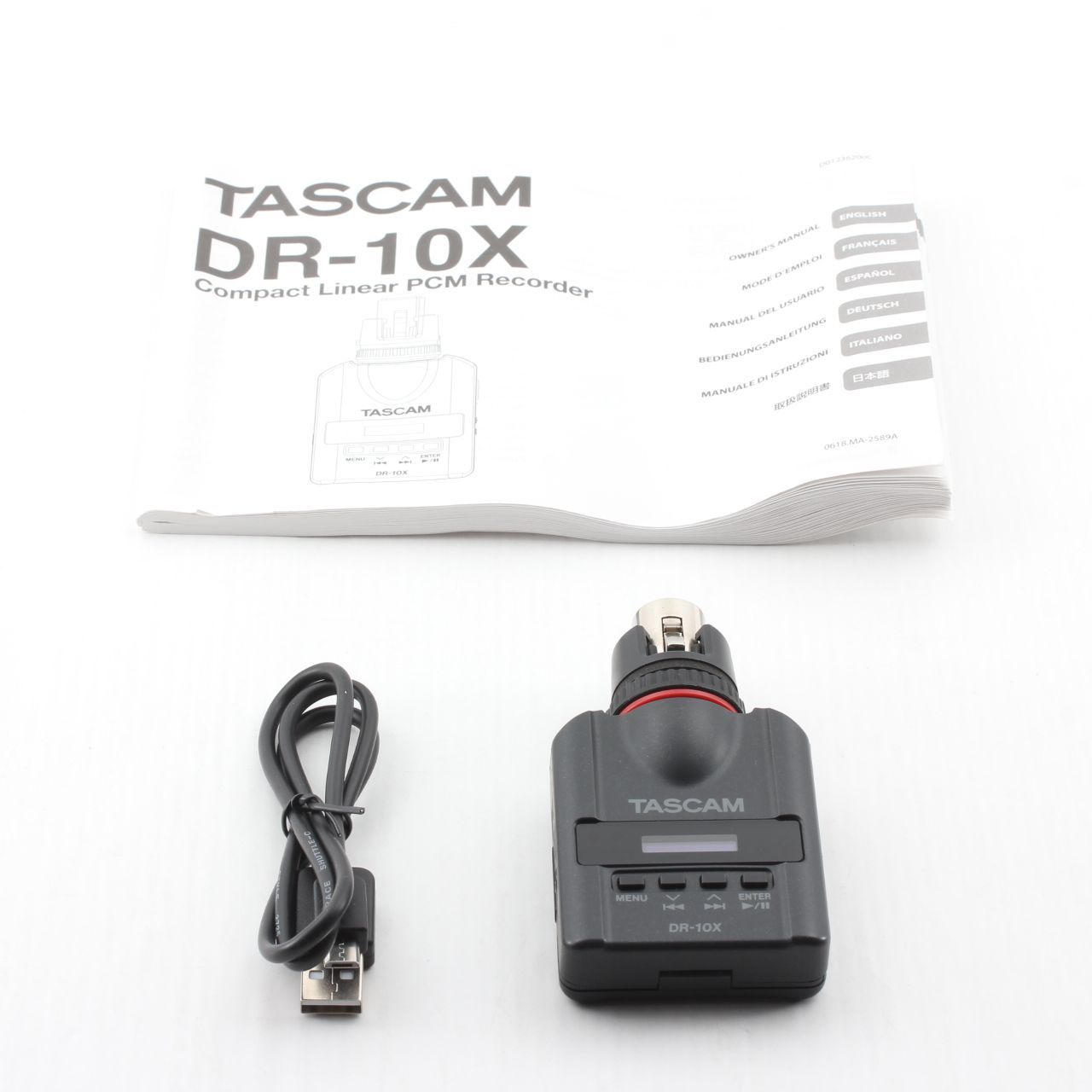美品 TASCAM XLRマイク用プラグオン PCMレコーダー DR-10X 家電 美品 TASCAM XLRマイク用プラグオン PCMレコーダー DR-10X 家電