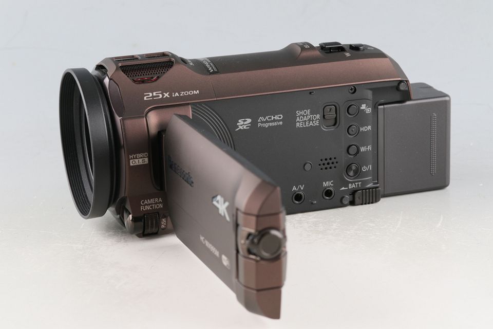 ほぼ新品】パナソニック デジタル 4K ビデオカメラ HC-WX995M-T