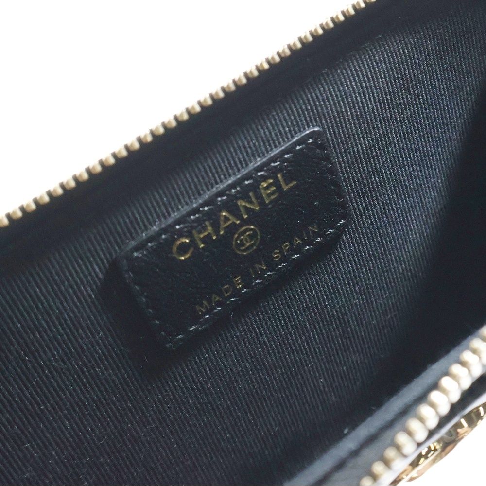 CHANEL (シャネル) マトラッセ ココマーク フラグメントケース カード  